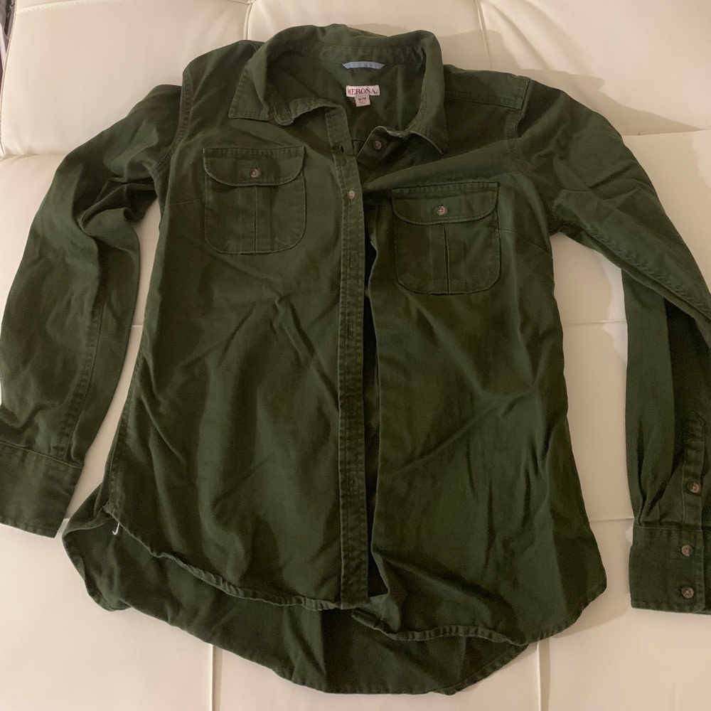 Army Green Flannel